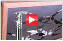 Amana Tool 산업용 인서트 CNC 및 솔리드 카바이드 라우터 비트로 구축된 Scorpion Doors 미디어 센터 