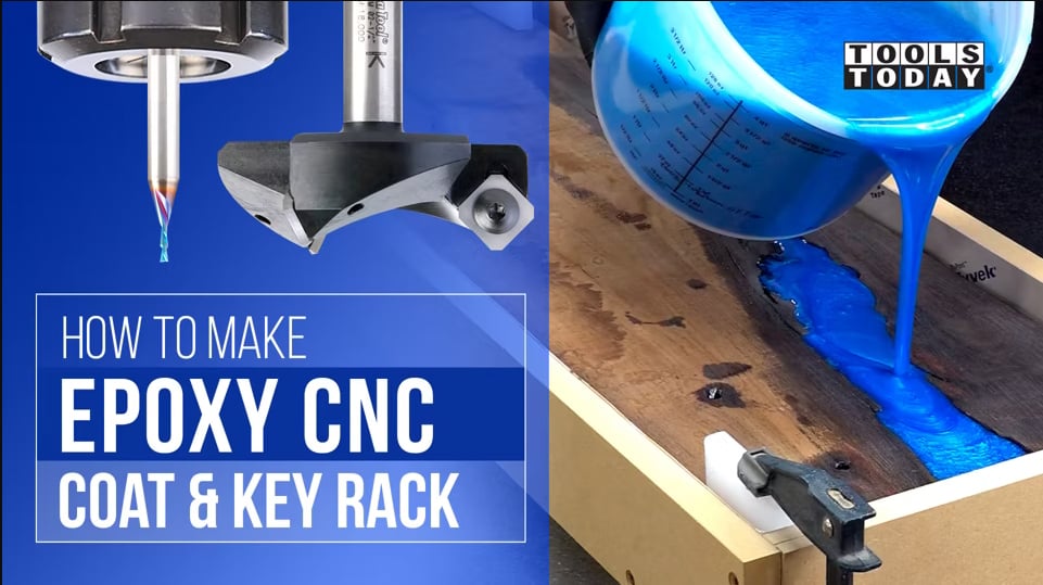 만드는 방법: CNC 에폭시 코트 랙 | ToolsToday